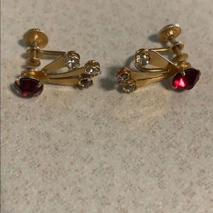 B.N. Gold tone screw backs